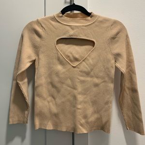 Zara Cut-Out Knit